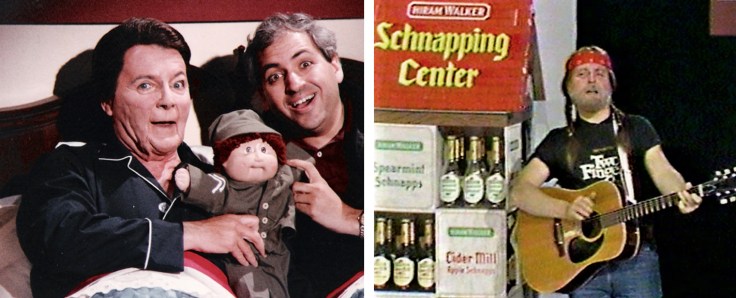 Fred as Reagan with Jon and Willie