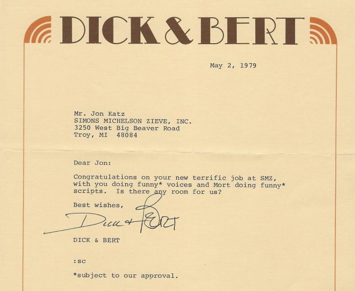 D&amp;B Letter